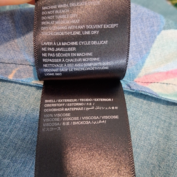 NWT FARM Rio for Anthropologie Tropical Maxi Skirt Size X- Small - Picture 7 of 9